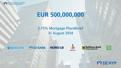 Infografik zur Pfandbriefemission am 14. Oktober 2025 Infografik zur Pfandbriefemission am 14. Oktober 2025